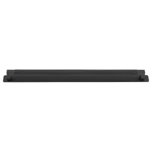 Brunswick Cabinet Pull With Backplate  Matt Black Ctc450Mm by Iver, a Cabinet Hardware for sale on Style Sourcebook