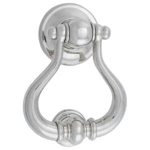 Sarlat Door Knocker, Polished Nickel by Iver, a Door Hardware for sale on Style Sourcebook
