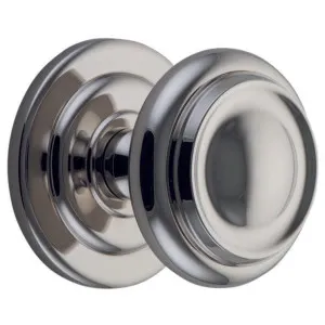 Sarlat Centre Door Knob, Polished Nickel by Iver, a Door Hardware for sale on Style Sourcebook