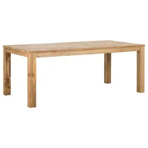 Darma Recycled Teak 200cm Dining Table Natural & Rustic by Schots, a Dining Tables for sale on Style Sourcebook