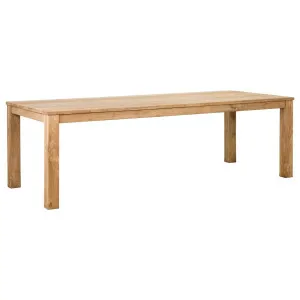 Darma Recycled Teak  250cm  Dining Table Natural & Rustic by Schots, a Dining Tables for sale on Style Sourcebook