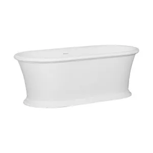 Anlon 1700mm Matte White Cast Stone Bath by Schots, a Bathtubs for sale on Style Sourcebook