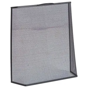 Federation 48x53cm metal Firescreen, Black by Schots, a Fireplace Screens for sale on Style Sourcebook