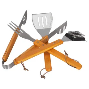 4 Piece Stainless Steel BBQ Tools by Schots, a BBQs for sale on Style Sourcebook