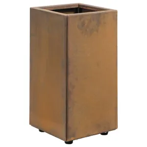 Sanford 25x50cm Corten Steel Tall Square Planter, Rust by Schots, a Baskets, Pots & Window Boxes for sale on Style Sourcebook