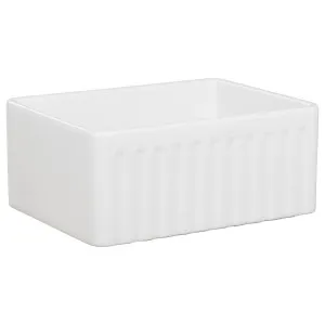 Wexford Premium 61x45.9x25.4cm Single Fireclay Sink, White by Schots, a Kitchen Sinks for sale on Style Sourcebook