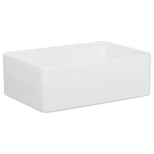 Cornwall Premium 76x50.8x25.4cm Single Fireclay Sink, White by Schots, a Kitchen Sinks for sale on Style Sourcebook