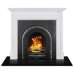 Talmara Mantel, White by Schots, a Fireplaces & Accessories for sale on Style Sourcebook