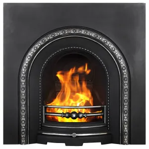 Lux Cast Iron Premium Insert, Polish Detail by Schots, a Fireplaces & Accessories for sale on Style Sourcebook