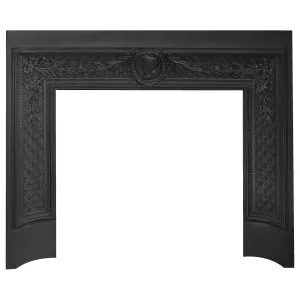 Fascia Paris 1110x960mm Black by Schots, a Fireplaces & Accessories for sale on Style Sourcebook