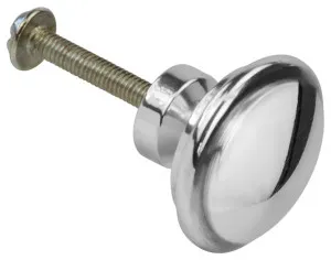Large Cupboard Knob with Bevelled Edge, Chrome by Schots, a Cabinet Hardware for sale on Style Sourcebook