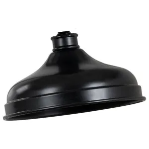 Albany 200mm Bush Shower Head Only, Black by Linkware, a Shower Heads & Mixers for sale on Style Sourcebook