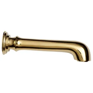Classic Wall Mount Bath Spout, Gold PVD by Schots, a Bathroom Taps & Mixers for sale on Style Sourcebook