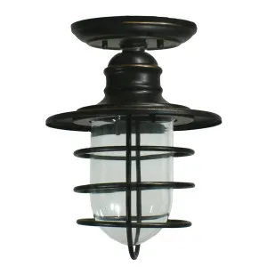 Dockyard Outdoor Under Eave, Antique Bronze by Lighting Inspirations, a Fixed Lights for sale on Style Sourcebook