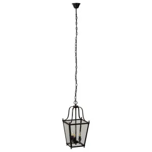 Montana Small 3 Light Lantern, Bronze by Lighting Inspirations, a null for sale on Style Sourcebook