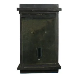 Montrose Large Outdoor Wall Sconce, Antique Bronze by Lighting Inspirations, a null for sale on Style Sourcebook