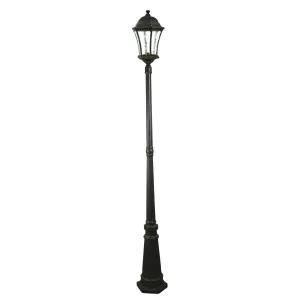 Strand Medium Standard Outdoor Garden Post Light, Antique Bronze by Lighting Inspirations, a null for sale on Style Sourcebook