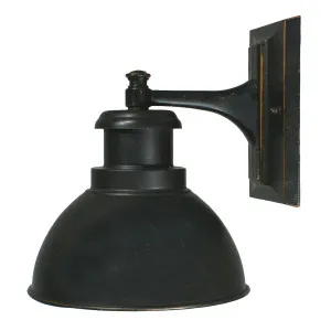 Terminal Outdoor Wall Light, Antique Bronze by Lighting Inspirations, a null for sale on Style Sourcebook