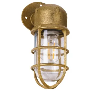 Harbour Outdoor Wall Bunker Light, Solid Brass by Lighting Inspirations, a Wall Lighting for sale on Style Sourcebook
