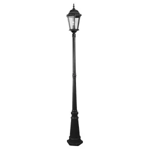 Junction Medium Standard Outdoor Garden Post Light, Antique Black by Lighting Inspirations, a Lamps for sale on Style Sourcebook
