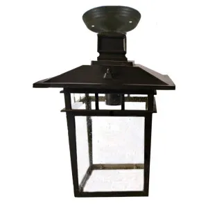 Promenade Medium Outdoor Under Eave, Antique Bronze by Lighting Inspirations, a Fixed Lights for sale on Style Sourcebook