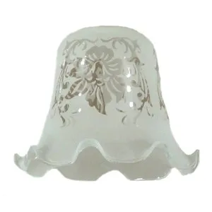 5008 Glass Shade with 29mm Fitter Hole, Frost Etched by Lighting Inspirations, a Lamp Shades for sale on Style Sourcebook