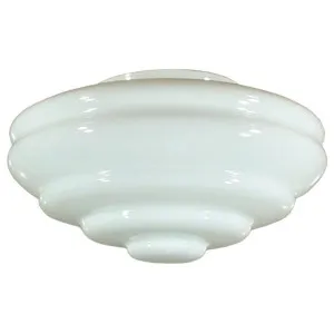 Chateau Glass Shade 6 1/4" Fitter, Opal Matte by Lighting Inspirations, a Lamp Shades for sale on Style Sourcebook