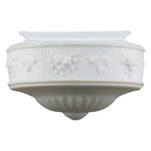 Senator 14" Glass Shade 12 1/4" Fitter, Opal Matte by Lighting Inspirations, a Lamp Shades for sale on Style Sourcebook