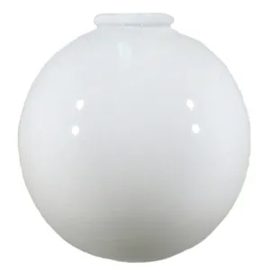 Sphere 12" Glass Shade 4 1/4" Fitter, Opal Gloss by Lighting Inspirations, a Lamp Shades for sale on Style Sourcebook