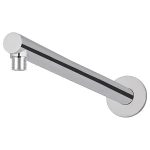 Round Wall Shower Arm, 400mm, Polished Chrome by Meir, a Shower Heads & Mixers for sale on Style Sourcebook