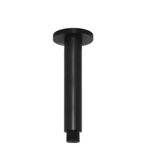 Round Ceiling Shower Arm 150mm, Matte Black by Meir, a Shower Heads & Mixers for sale on Style Sourcebook