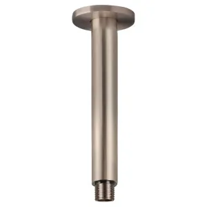 Round Ceiling Shower Arm 150mm, Champagne by Meir, a Shower Heads & Mixers for sale on Style Sourcebook