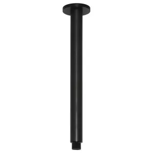 Round Ceiling Shower Arm, 300mm, Matte Black by Meir, a Shower Heads & Mixers for sale on Style Sourcebook