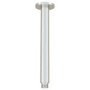 Round Ceiling Shower Arm, 300mm, PVD Brushed Nickel by Meir, a Shower Heads & Mixers for sale on Style Sourcebook