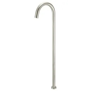 Round Freestanding Bath Spout, PVD Brushed Nickel by Meir, a Bathroom Taps & Mixers for sale on Style Sourcebook