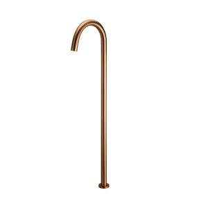 Round Freestanding Bath Spout, Lustre Bronze by Meir, a Bathroom Taps & Mixers for sale on Style Sourcebook