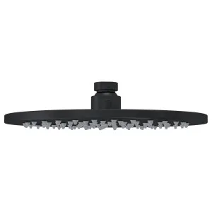 Round Shower Rose, 200mm, Matte Black by Meir, a Shower Heads & Mixers for sale on Style Sourcebook
