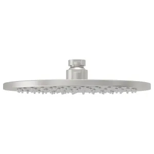 Round Shower Rose, 200mm, PVD Brushed Nickel by Meir, a Shower Heads & Mixers for sale on Style Sourcebook