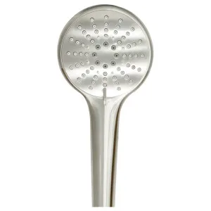Round Hand Shower 3-Function, PVD Brushed Nickel by Meir, a Shower Heads & Mixers for sale on Style Sourcebook