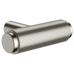 Oppen T-Pull Cabinet Handle (Linear Knurled), Brushed Nickel by Meir, a Cabinet Hardware for sale on Style Sourcebook