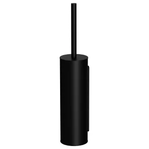 Round Toilet Brush and Holder, Matte Black by Meir, a Toilet Brushes & Sets for sale on Style Sourcebook