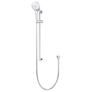Round 3 Function Hand Shower on Rail Column, Polished Chrome by Meir, a Shower Heads & Mixers for sale on Style Sourcebook