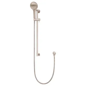Round 3 Function Hand Shower on Rail Column, Champagne by Meir, a Shower Heads & Mixers for sale on Style Sourcebook