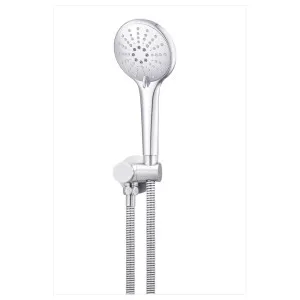 Round 3 Function Hand Shower on Swivel Bracket, Polished Chrome by Meir, a Shower Heads & Mixers for sale on Style Sourcebook