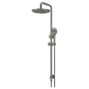 Round Combo Shower Rail, 200mm Rose, 3 Function Hand Shower, Shadow by Meir, a Shower Heads & Mixers for sale on Style Sourcebook