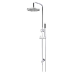 Round Combo Shower Rail, 200mm Rose w Hand Shower, Polished Chrome by Meir, a Shower Heads & Mixers for sale on Style Sourcebook