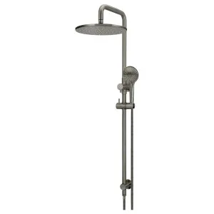 Round Combo Shower Rail, 300mm Rose, 3 Function Hand Shower, Shadow by Meir, a Shower Heads & Mixers for sale on Style Sourcebook