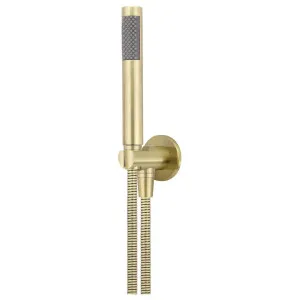 Round Hand Shower on Fixed Bracket, PVD Tiger Bronze by Meir, a Shower Heads & Mixers for sale on Style Sourcebook