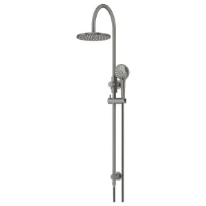 200mm Round Overhead Shower Rail, Three Function Hand Shower, Shadow by Meir, a Shower Heads & Mixers for sale on Style Sourcebook