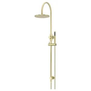 200mm Round Overhead Shower Set, Single Function Hand Shower, Tiger Bronze by Meir, a Shower Heads & Mixers for sale on Style Sourcebook